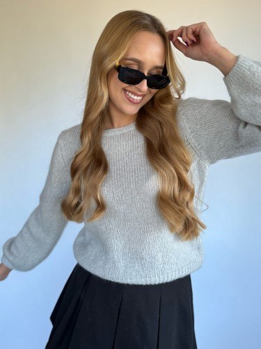Sweter z domieszką moheru Sweter z domieszką moheru