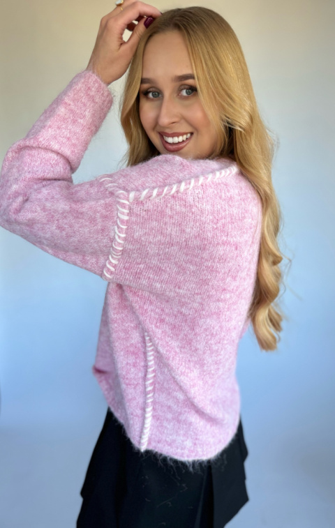 Sweter z przeszyciem ELSA Sweter z przeszyciem ELSA