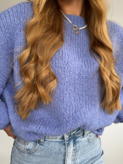 Sweter z wełną oversize Sweter z wełną oversize