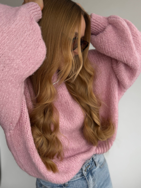 Sweter z wełną oversize Sweter z wełną oversize