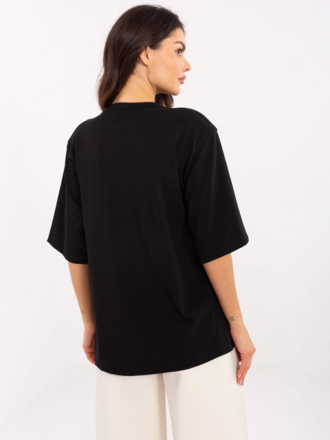 T-shirt czarny one size T-shirt czarny one size